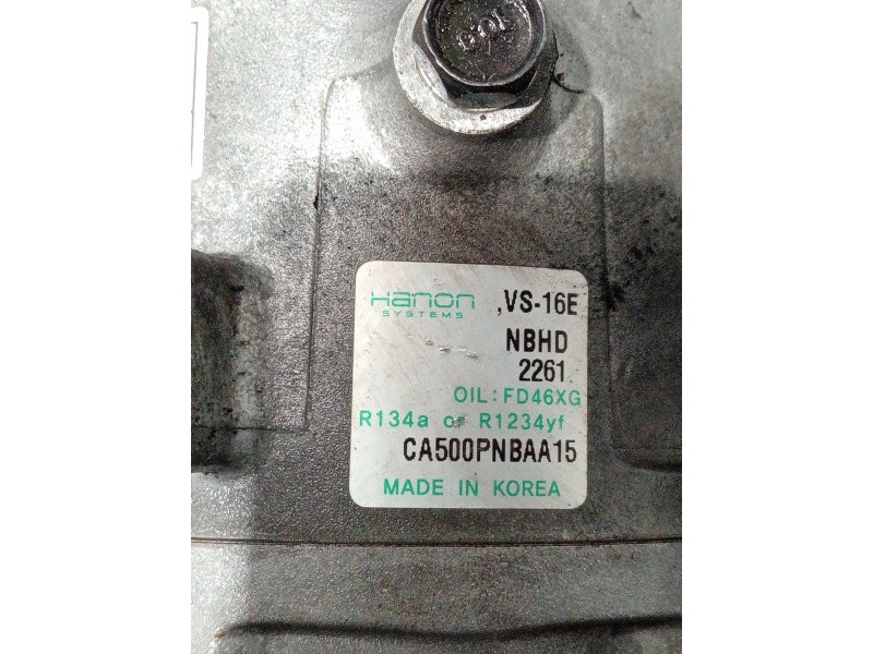 Recambio de compresor aire acondicionado para kia carens ( ) referencia OEM IAM CA500PNBAA15 NBHD2261 