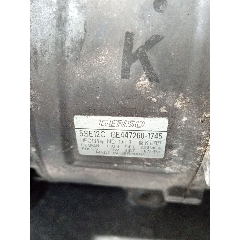 Recambio de compresor aire acondicionado para toyota avensis berlina (t25) 2.2 d-4d clean power executive berlina (5-ptas.) refe