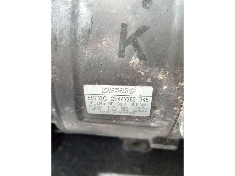 Recambio de compresor aire acondicionado para toyota avensis berlina (t25) 2.2 d-4d clean power executive berlina (5-ptas.) refe