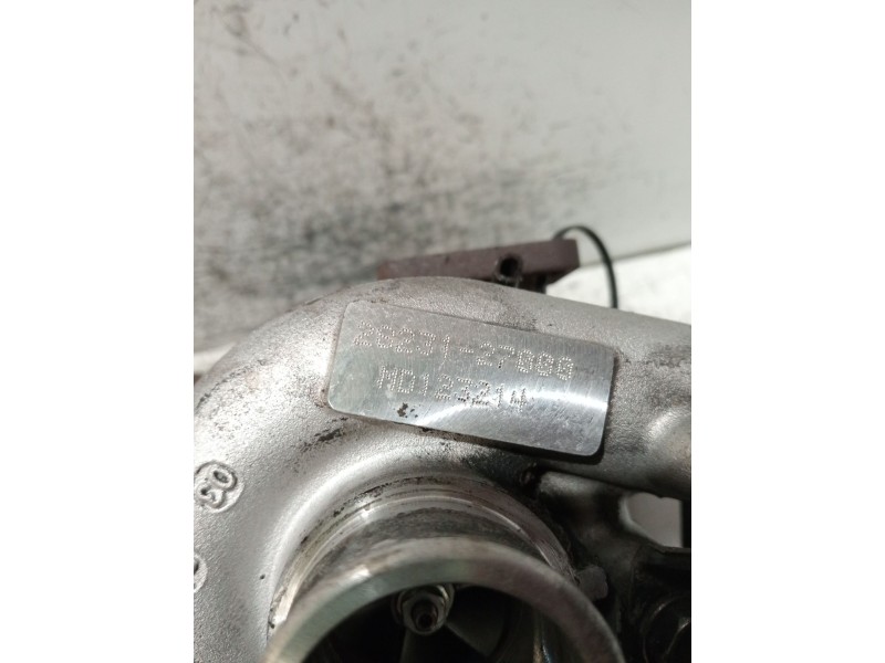 Recambio de turbocompresor para kia carens 2.0 turbodiesel cat referencia OEM IAM 2823127000 MD12314 