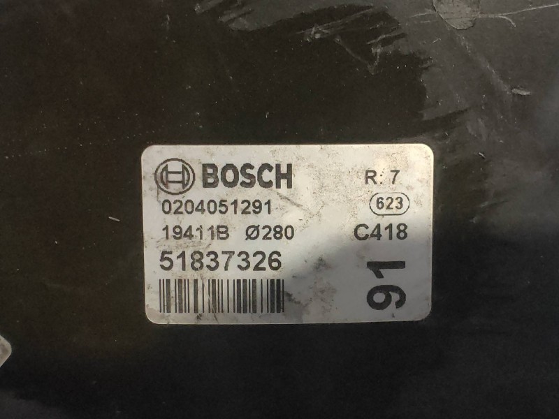 Recambio de servofreno para fiat ducato caja cerrada 33 (06.2006 =>) 150 (rs: 3450 mm) referencia OEM IAM 0204051291 51837326 