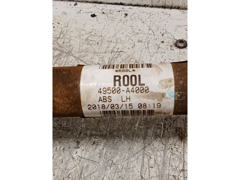 Recambio de transmision delantera izquierda para kia carens ( ) referencia OEM IAM 49500A400  