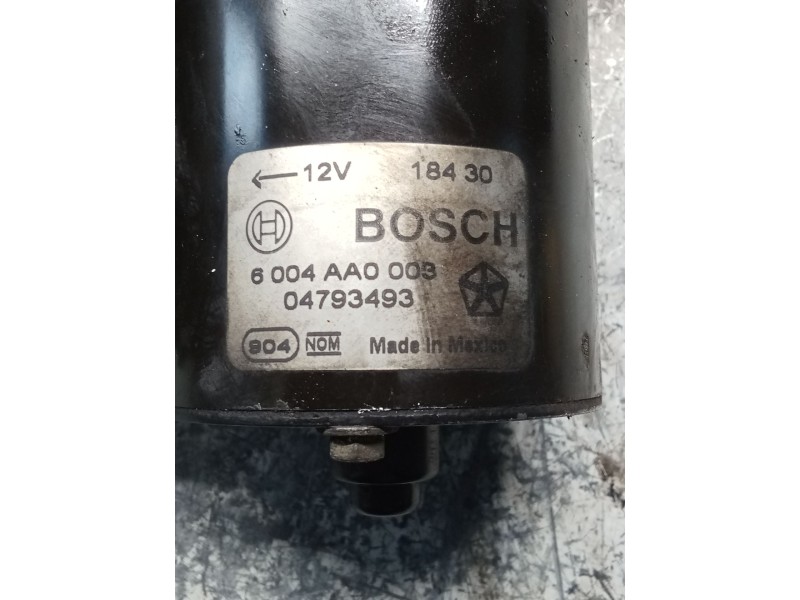 Recambio de motor arranque para chrysler pt cruiser (pt_) 2.0 referencia OEM IAM 6004AA0003 04793493 BOSCH