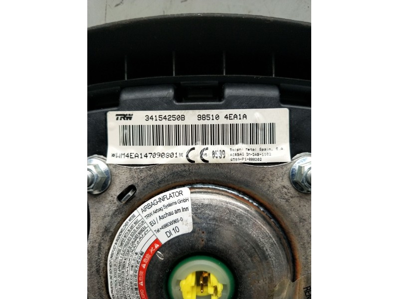 Recambio de airbag delantero izquierdo para nissan qashqai ii (j11, j11_) 1.5 dci referencia OEM IAM 34154250B 985104EA1A 