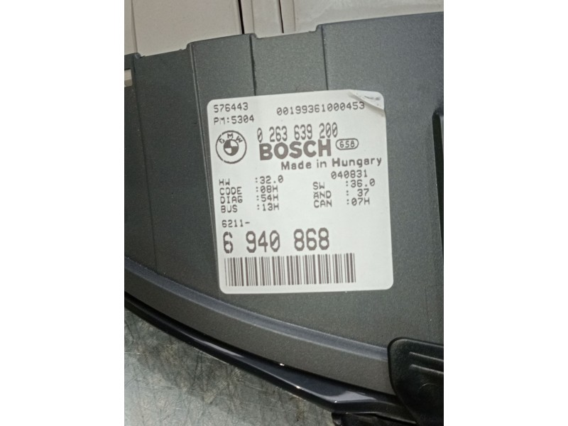 Recambio de cuadro instrumentos para bmw serie 3 compact (e46) referencia OEM IAM 0263639200 6940868  