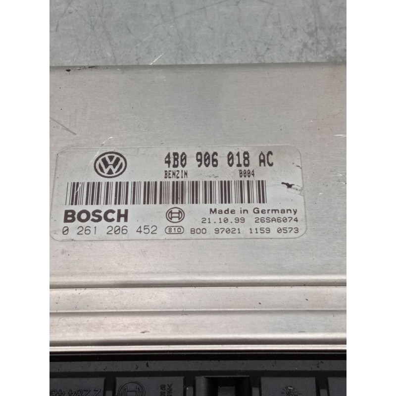 Recambio de centralita motor uce para volkswagen passat b5 (3b2) 1.8 t referencia OEM IAM 0261206452 4b0906018ac  