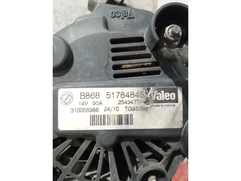Recambio de alternador para fiat punto (evo) (199) dynamic referencia OEM IAM 51784845 2543477A 