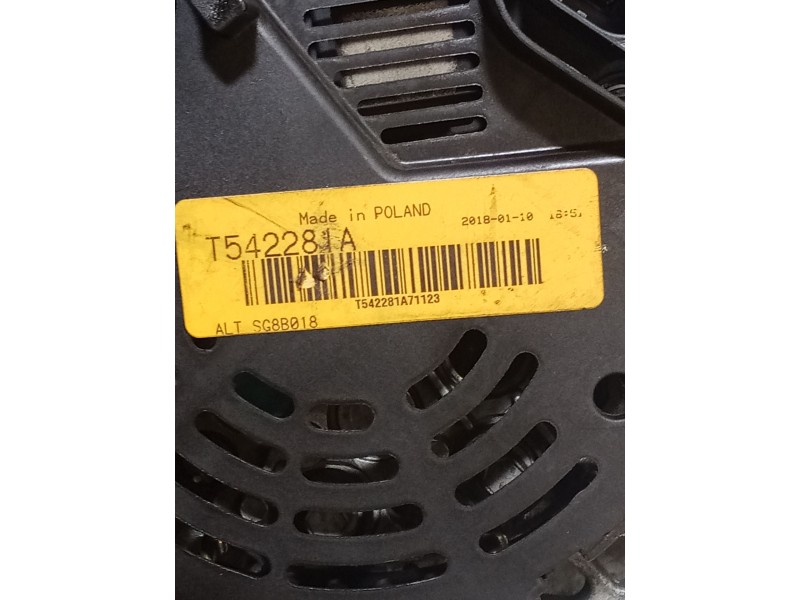 Recambio de alternador para seat ibiza ii (6k1) 1.4 i referencia OEM IAM  T542281A71123 