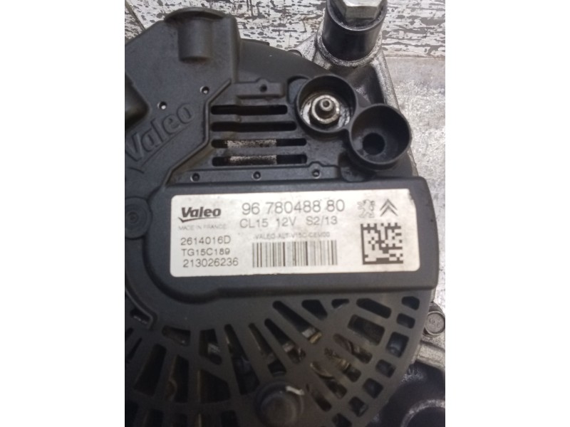 Recambio de alternador para citroën c3 picasso (sh_) 1.6 hdi 90 referencia OEM IAM  9678048880 