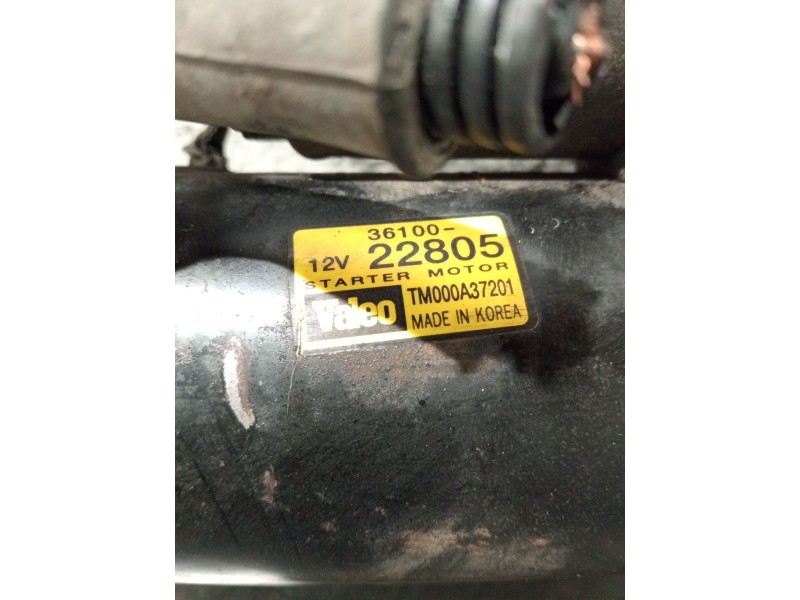 Recambio de motor arranque para hyundai coupe ii (gk) 1.6 16v referencia OEM IAM 3610022805 TM000A37201 
