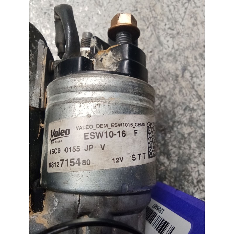 Recambio de motor arranque para citroën c4 spacetourer (3d_) 1.2 puretech 130 referencia OEM IAM ESW1016F  