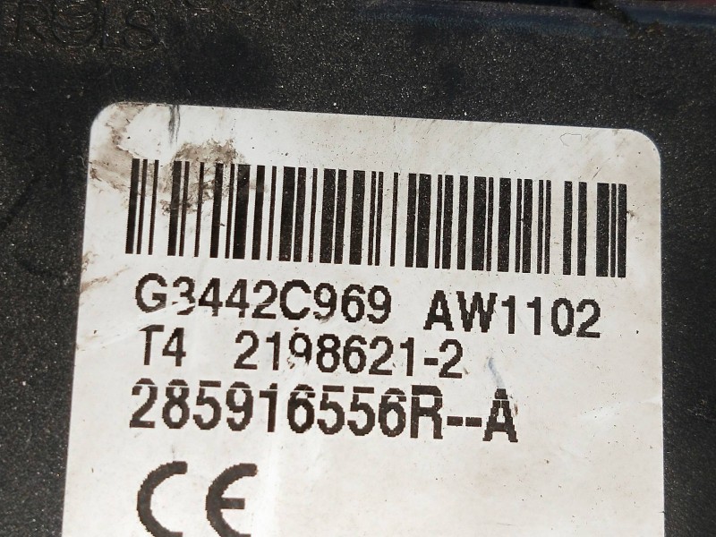 Recambio de conmutador de arranque para dacia sandero básico referencia OEM IAM 21986212 285916556RA G3442C969