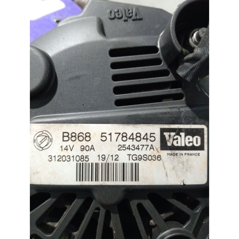 Recambio de alternador para citroën nemo furgoneta/monovolumen (aa_) 1.3 hdi 75 referencia OEM IAM 51784845 2543477A 