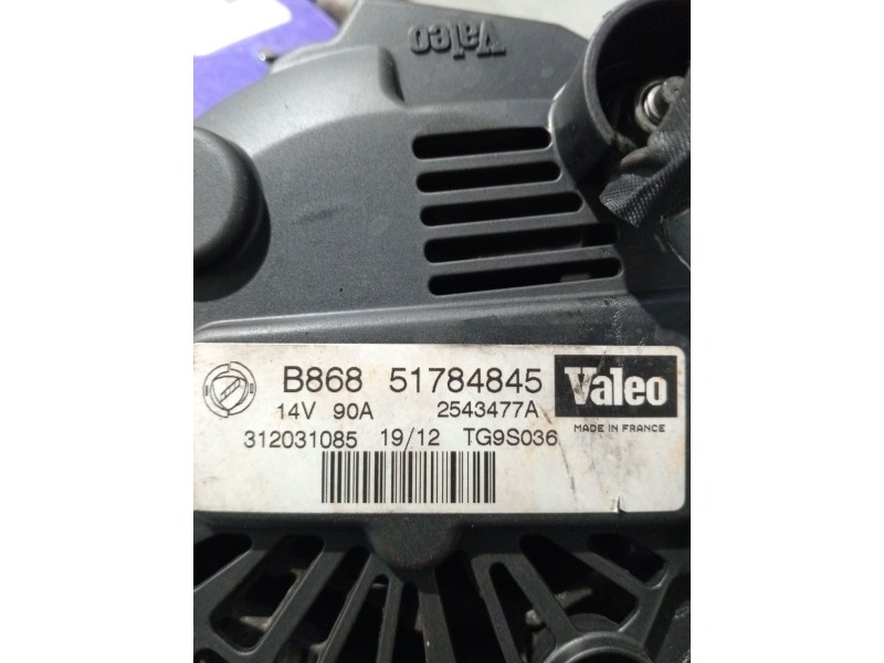 Recambio de alternador para citroën nemo furgoneta/monovolumen (aa_) 1.3 hdi 75 referencia OEM IAM 51784845 2543477A 