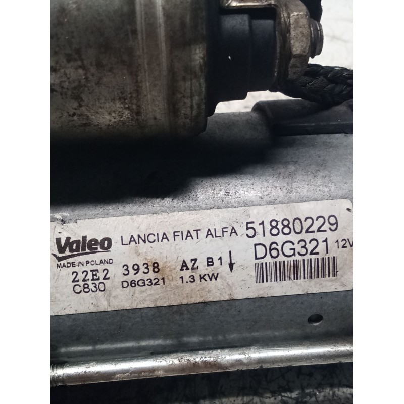 Recambio de motor arranque para citroën nemo furgoneta/monovolumen (aa_) 1.3 hdi 75 referencia OEM IAM 51880229 D6G321 
