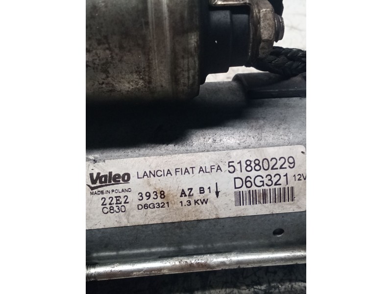Recambio de motor arranque para citroën nemo furgoneta/monovolumen (aa_) 1.3 hdi 75 referencia OEM IAM 51880229 D6G321 
