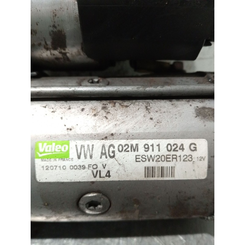 Recambio de motor arranque para seat alhambra (710, 711) 2.0 tdi referencia OEM IAM 02M911024G  