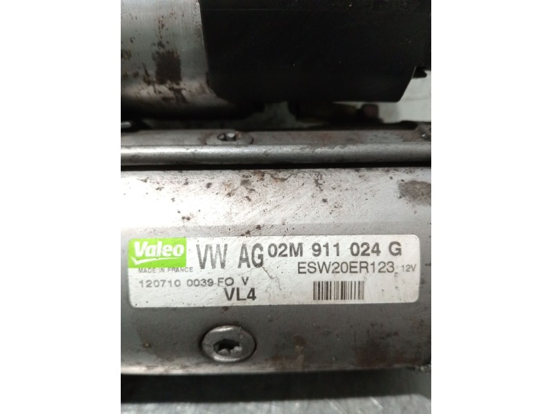 Recambio de motor arranque para seat alhambra (710, 711) 2.0 tdi referencia OEM IAM 02M911024G  