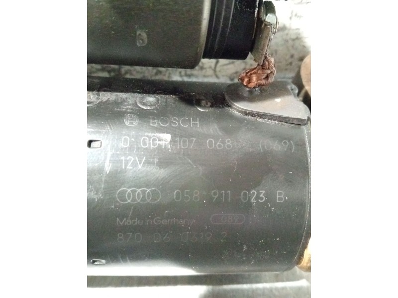 Recambio de motor arranque para volkswagen passat b5 (3b2) 1.8 t referencia OEM IAM 058911023B 0001107068 