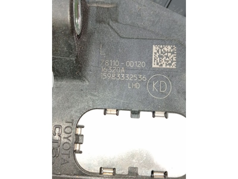 Recambio de potenciometro pedal para toyota yaris active referencia OEM IAM 781100d120 16320a 1598332536  