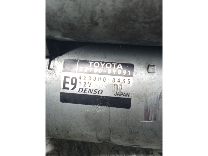 Recambio de motor arranque para toyota yaris active referencia OEM IAM 4280008435  