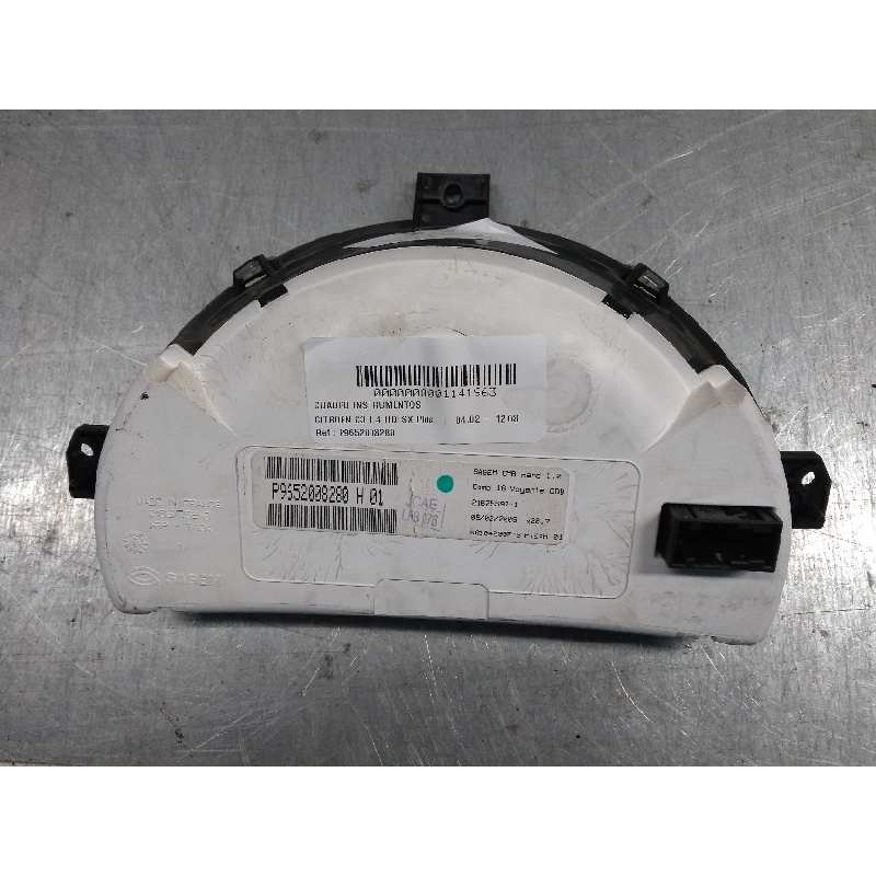 Recambio de cuadro instrumentos para citroen c3 1.4 hdi sx plus referencia OEM IAM P9652008280 H01 216755971