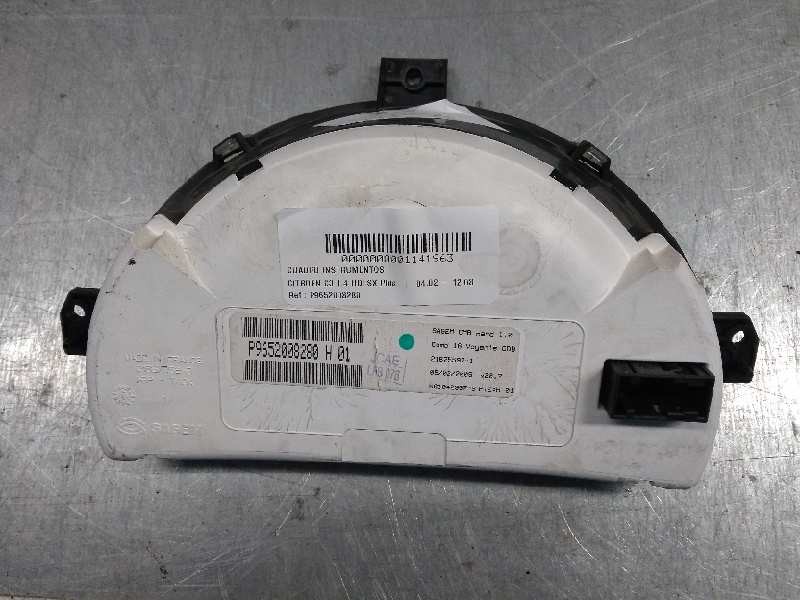 Recambio de cuadro instrumentos para citroen c3 1.4 hdi sx plus referencia OEM IAM P9652008280 H01 216755971