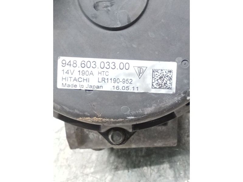 Recambio de alternador para porsche cayenne (92a) 4.8 s referencia OEM IAM 94860303300  