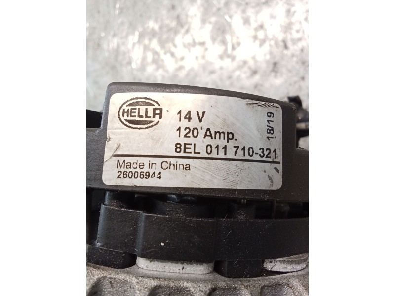 Recambio de alternador para audi a3 (8l1) 1.9 tdi referencia OEM IAM 8EL011710321  