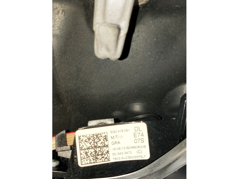 Recambio de volante para volkswagen golf vii (5g1, bq1, be1, be2) 2.0 tdi referencia OEM IAM 5G0419091  