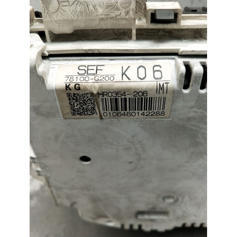 Recambio de cuadro instrumentos para honda accord vii (cl, cn) 2.2 i-ctdi (cn1) referencia OEM IAM 78100G200 HR0354206 010646014