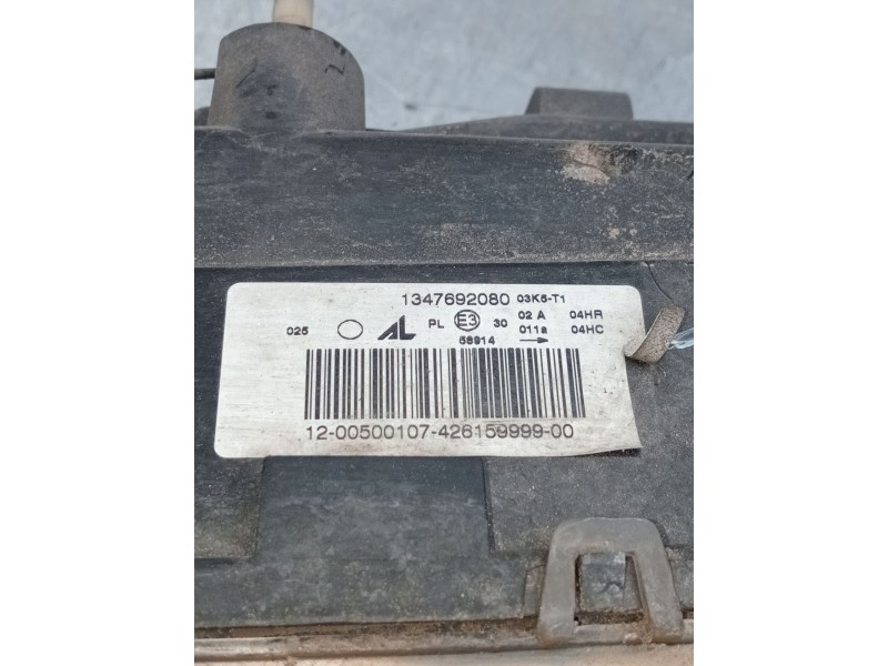 Recambio de faro izquierdo para fiat ducato autobús (244_) 2.8 jtd referencia OEM IAM 1347692080  