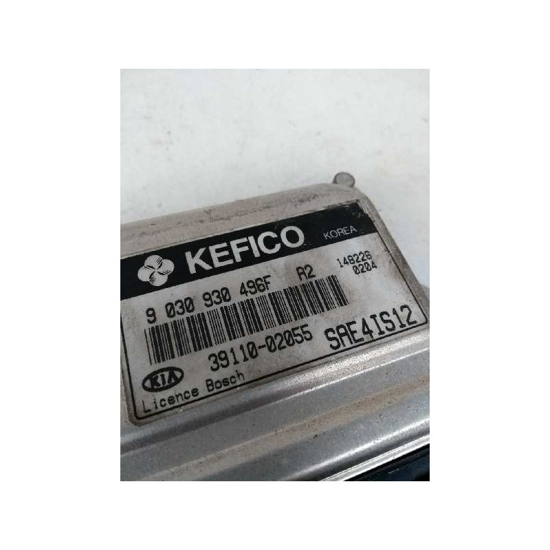 Recambio de centralita motor uce para kia picanto 1.1 cat referencia OEM IAM 3911002055 9039930496F A2 SAE4IS12