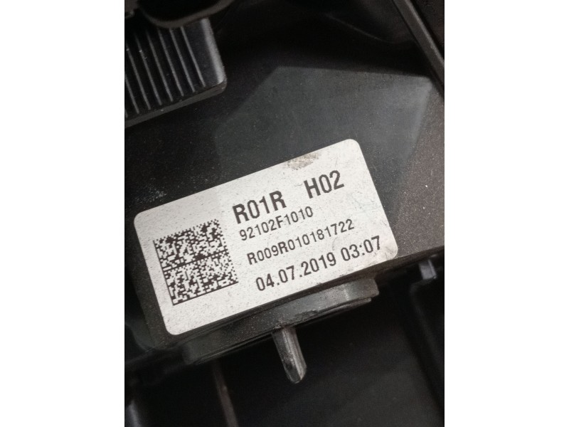 Recambio de faro derecho para kia sportage iv (ql, qle) 1.6 gdi referencia OEM IAM 92102f1010 r009r010181722  