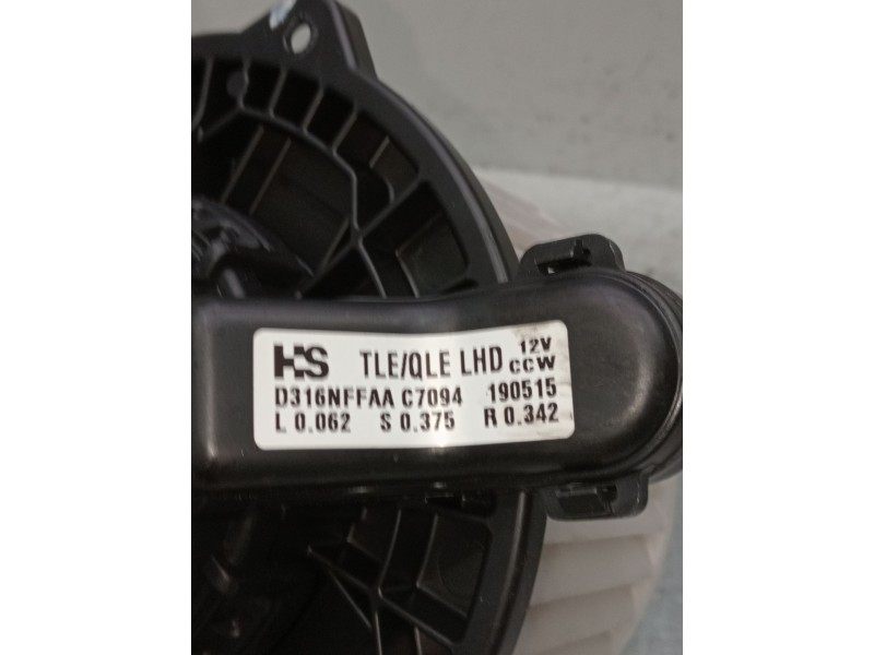 Recambio de motor calefaccion para kia sportage iv (ql, qle) 1.6 gdi referencia OEM IAM d316nffaa c7094 190515  