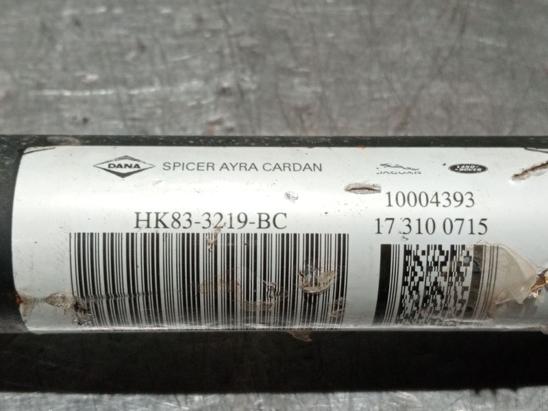 Recambio de transmision central delantera para jaguar f-pace referencia OEM IAM HK833219BC 10004393 173100715
