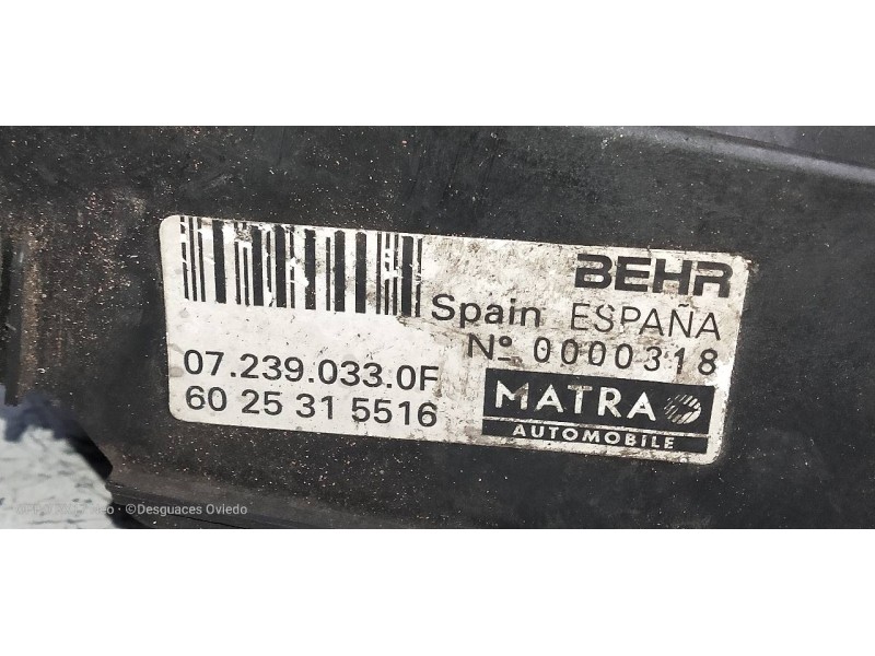 Recambio de electroventilador para renault espace /grand espace (je0) 1.9 dti espace jeune referencia OEM IAM 440360331F 6025315