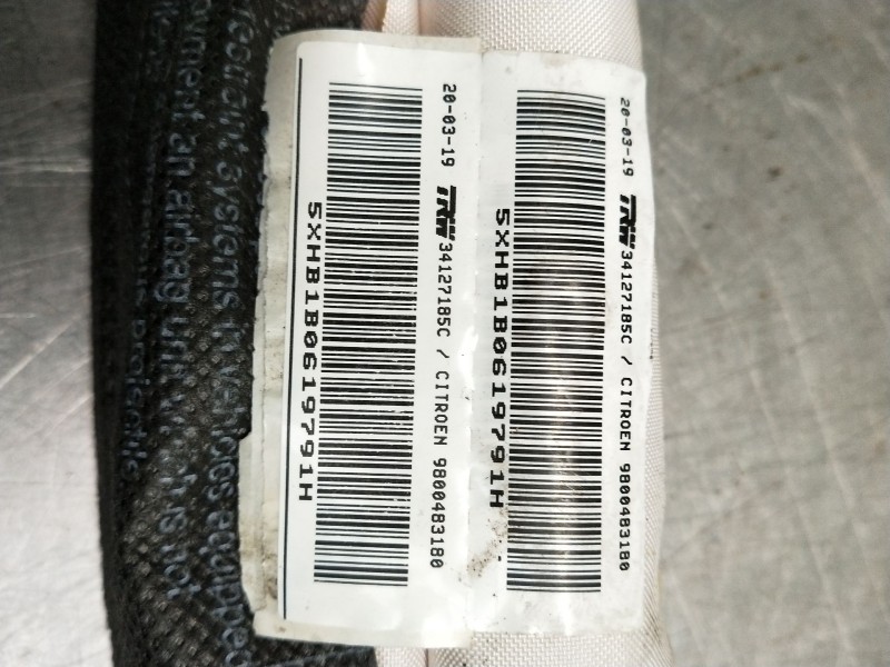 Recambio de airbag cortina delantero derecho para citroën c4 spacetourer (3d_) 1.2 puretech 130 referencia OEM IAM 34127185c 980