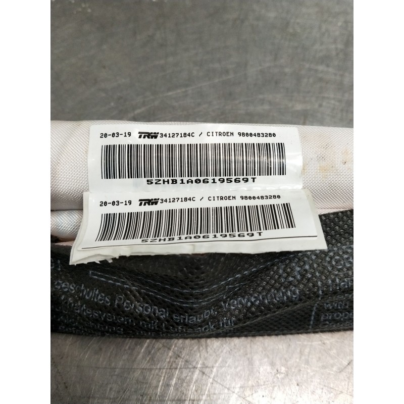 Recambio de airbag cortina delantero izquierdo para citroën c4 spacetourer (3d_) 1.2 puretech 130 referencia OEM IAM 34127184C 9