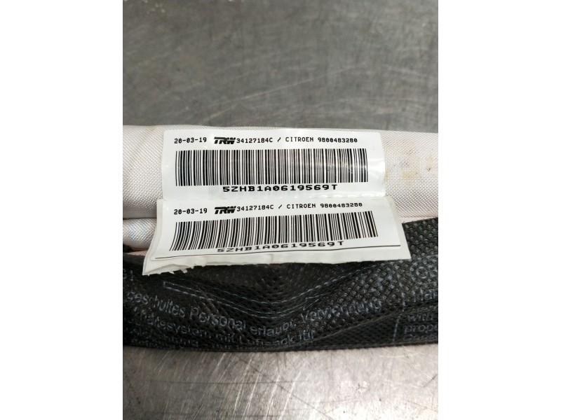Recambio de airbag cortina delantero izquierdo para citroën c4 spacetourer (3d_) 1.2 puretech 130 referencia OEM IAM 34127184C 9