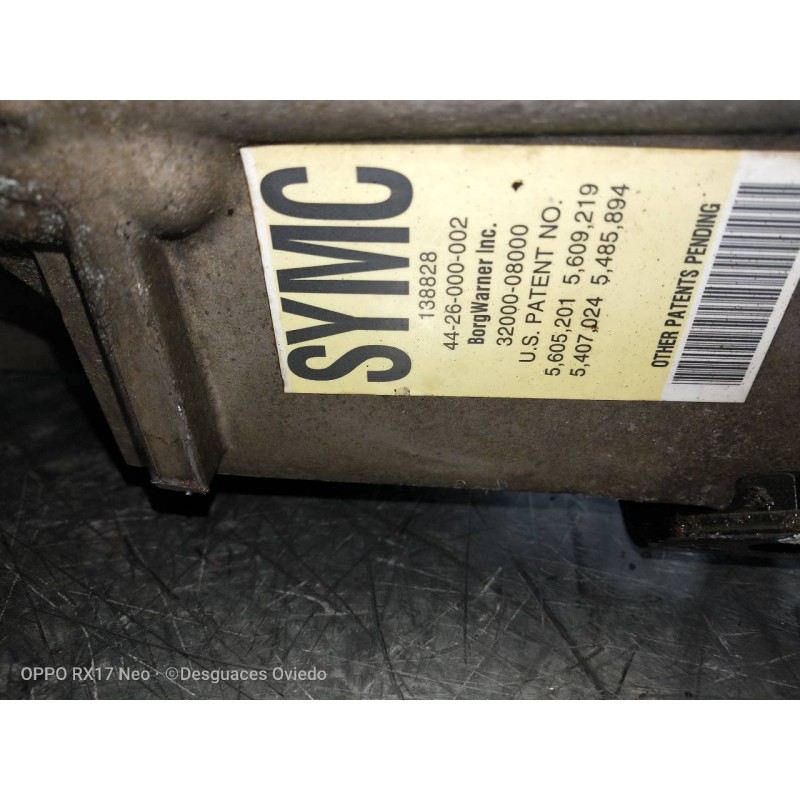 Recambio de caja cambios para ssangyong korando referencia OEM IAM G3102008106 MAD450500050 