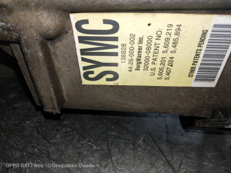 Recambio de caja cambios para ssangyong korando referencia OEM IAM G3102008106 MAD450500050 