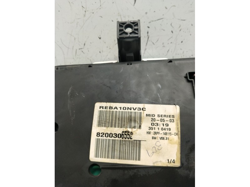 Recambio de cuadro instrumentos para renault megane ii classic berlina confort authentique referencia OEM IAM   