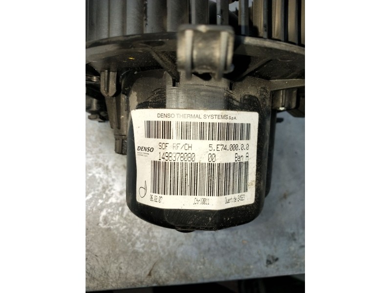 Recambio de motor calefaccion para citroën jumpy ii (vf7) 2.0 hdi 120 referencia OEM IAM 1498378080  