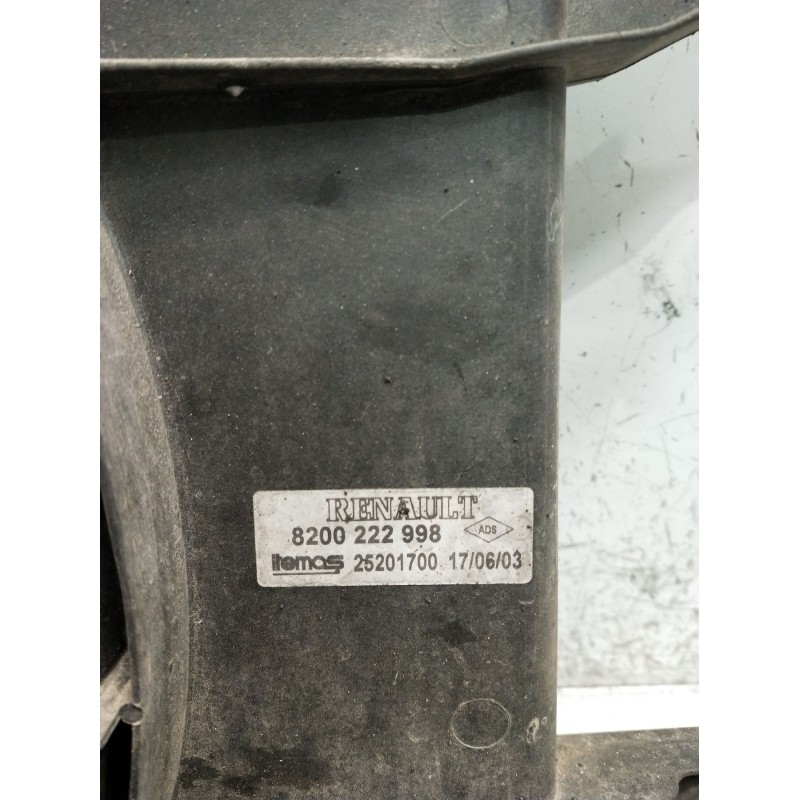 Recambio de electroventilador para renault megane ii classic berlina confort authentique referencia OEM IAM   