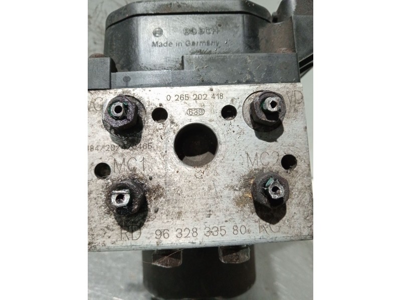 Recambio de abs para peugeot 607 (9d, 9u) 2.2 hdi referencia OEM IAM 9632833580 0265202418 