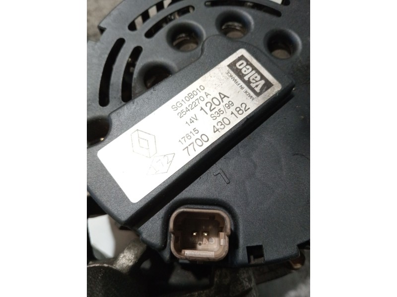 Recambio de alternador para renault megane scénic (ja0/1_) 1.9 dti (ja0n) referencia OEM IAM 7700430182 2542270A 