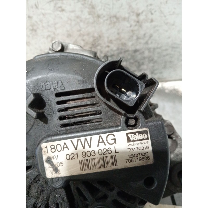 Recambio de alternador para volkswagen passat b6 (3c2) 2.0 tdi 16v referencia OEM IAM 021903026L 2542783L 