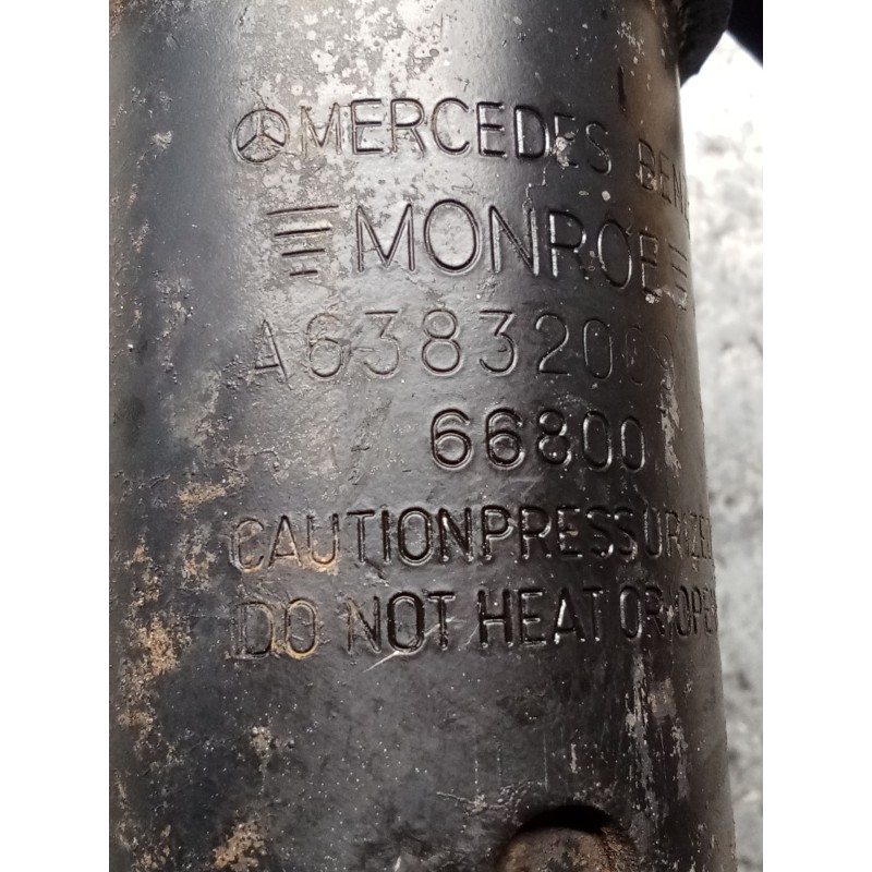 Recambio de amortiguador delantero izquierdo para mercedes-benz vito furgoneta (w638) 110 cdi 2.2 (638.094) referencia OEM IAM A