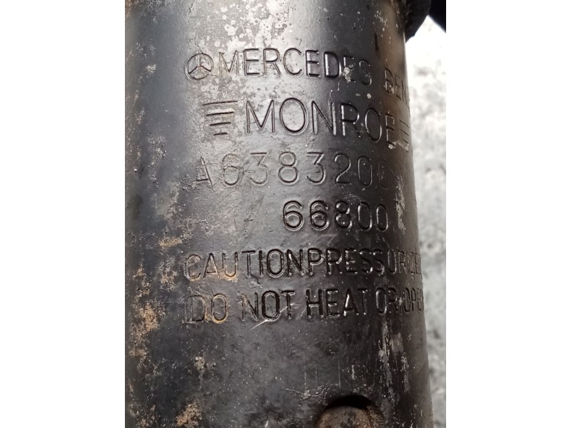 Recambio de amortiguador delantero izquierdo para mercedes-benz vito furgoneta (w638) 110 cdi 2.2 (638.094) referencia OEM IAM A